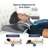 Ergonomic Memory Foam Sleep Pillow™